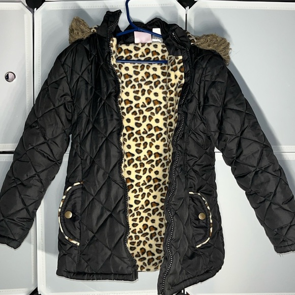 Pink Platinum Cheetah Jacket (Kids) - Picture 1 of 5